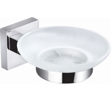 Мыльница с держателем WONZON & WOGHAND, Хром (WW-8922)