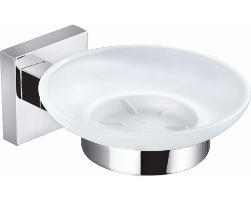 Купить Мыльница с держателем WONZON & WOGHAND, Хром (WW-8922) в магазине сантехники Santeh-Crystal.ru