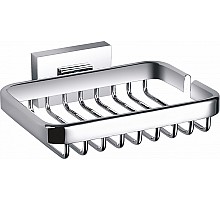 Мыльница с держателем WONZON & WOGHAND, Хром (WW-9724)