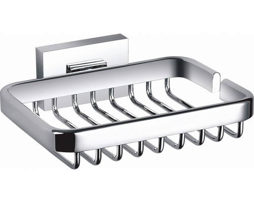 Приобрести Мыльница с держателем WONZON & WOGHAND, Хром (WW-9724) в магазине сантехники Santeh-Crystal.ru