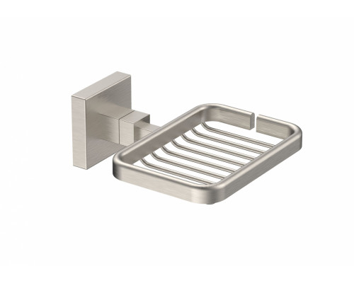 Купить Мыльница с держателем WONZON & WOGHAND, Брашированный никель (WW-8924-BN) в магазине сантехники Santeh-Crystal.ru