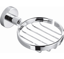 Мыльница с держателем WONZON & WOGHAND, Хром (WW-8124)