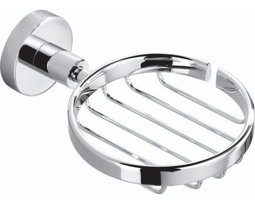 Приобрести Мыльница с держателем WONZON & WOGHAND, Хром (WW-8124) в магазине сантехники Santeh-Crystal.ru