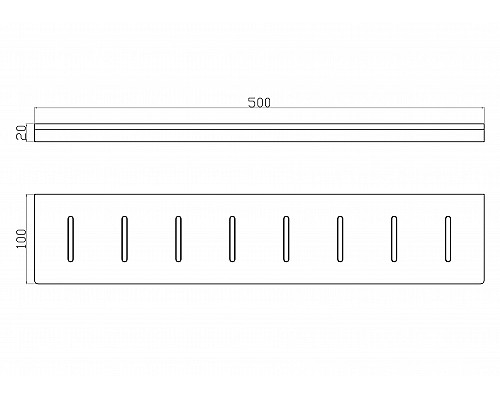 Приобрести Полка для ванной WONZON & WOGHAND, Хром (WW-9127) в магазине сантехники Santeh-Crystal.ru