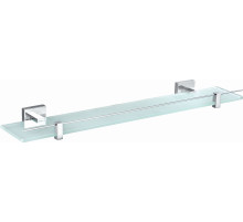 Стеклянная полка для ванной WONZON & WOGHAND, Хром (WW-8927)