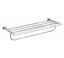 Полотенцедержатель с полкой WONZON & WOGHAND, Хром (WW-8481)