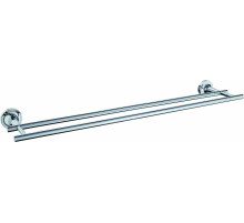 Полотенцедержатель двойной WONZON & WOGHAND, Хром (WW-6511)