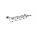Полотенцедержатель с полкой WONZON & WOGHAND, Хром (WW-V1901-CR) Полотенцедержатель с полкой WONZON & WOGHAND, Хром (WW-V1901-CR)