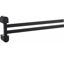 Полотенцедержатель поворотный WONZON & WOGHAND, Черный (WW-7731)