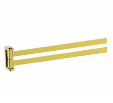 Полотенцедержатель поворотный WONZON & WOGHAND, Глянцевое золото (WW-9131-LG)