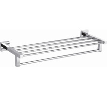 Полотенцедержатель с полкой WONZON & WOGHAND, Хром (WW-8981)