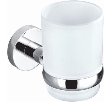 Стакан для зубных щеток с держателем WONZON & WOGHAND, Хром (WW-8121)