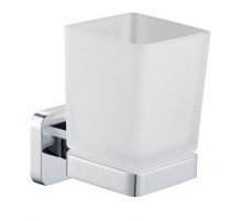 Стакан для зубных щеток с держателем WONZON & WOGHAND, Хром (WW-6621)