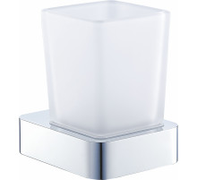 Стакан для зубных щеток с держателем WONZON & WOGHAND, Хром (WW-8321)