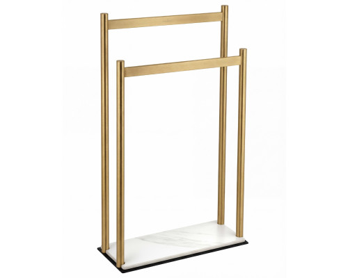 Стойка для полотенец WONZON & WOGHAND, Брашированное золото (WW-V4901-BG)