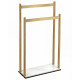 Стойка для полотенец WONZON & WOGHAND, Брашированное золото (WW-V4901-BG)