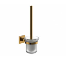 Туалетный ершик в комплекте WONZON & WOGHAND, Темное золото (WW-8919-DG)