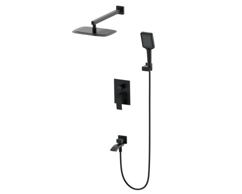 Заказать Душевая система встраиваемая WONZON & WOGHAND, Черный матовый (WW-88939009A-MB) в магазине сантехники Santeh-Crystal.ru