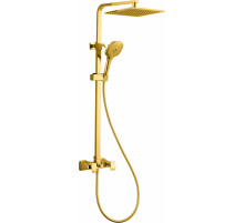 Душевая система встраиваемая Wonzon & Woghand Shakespeare, Темное золото (WW-654701-DG)