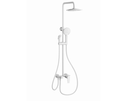 Душевая система WONZON & WOGHAND, Белый матовый (WW-A30874-MW)