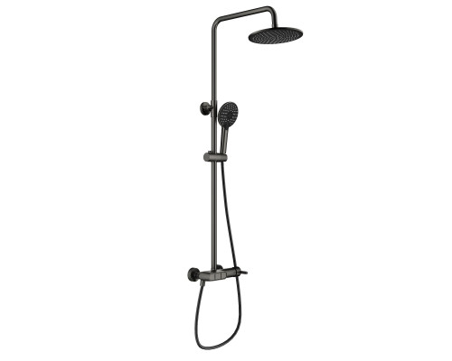 Заказать Душевая система WONZON & WOGHAND, Темный графит (WW-A30653-BGG) в магазине сантехники Santeh-Crystal.ru