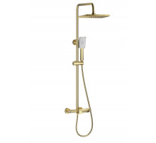 Душевая система WONZON & WOGHAND, Брашированное золото (WW-AE33110-BG)