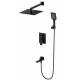 Купить Душевая система встраиваемая WONZON & WOGHAND, Черный матовый (WW-88939016-MB) в магазине сантехники Santeh-Crystal.ru