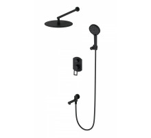 Душевая система встраиваемая WONZON & WOGHAND, Черный матовый (WW-88939010-MB)
