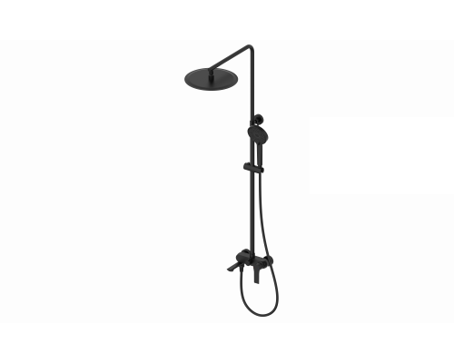 Душевая система Wonzon & Woghand, Черный матовый (WW-88047079-MB)