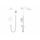 Приобрести Душевая система встраиваемая WONZON & WOGHAND, Хром (WW-88939003-CR) в магазине сантехники Santeh-Crystal.ru
