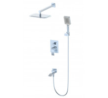 Душевая система встраиваемая WONZON & WOGHAND, Хром (WW-88939009A-CR)