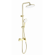 Душевая система WONZON & WOGHAND, Брашированное золото (WW-B3517-BG)