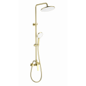 Душевая система WONZON & WOGHAND, Брашированное золото (WW-B3200-BG)