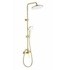 Душевая система WONZON & WOGHAND, Брашированное золото (WW-B3200-BG)