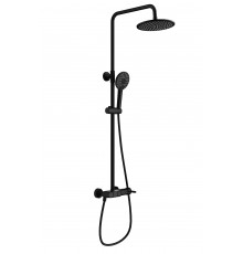 Душевая система WONZON & WOGHAND, Черный матовый (WW-A30653-MB)