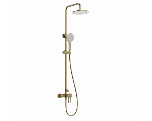 Купить Душевая система WONZON & WOGHAND, Брашированное золото (WW-B2166-A-BG) в магазине сантехники Santeh-Crystal.ru