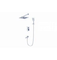 Душевая система встраиваемая Wonzon & Woghand, Хром (WW-88087068-CR)