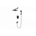 Душевая система встраиваемая Wonzon & Woghand, Черный матовый (WW-88087068-MB)