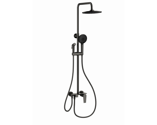 Душевая система WONZON & WOGHAND, Темный графит (WW-A30874-BGG)