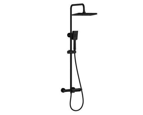 Купить Душевая система WONZON & WOGHAND, Черный матовый (WW-AE33110-MB) в магазине сантехники Santeh-Crystal.ru