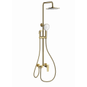 Душевая система WONZON & WOGHAND, Брашированное золото (WW-A30874-BG)
