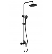 Душевая система WONZON & WOGHAND, Черный матовый (WW-A30103-MB)