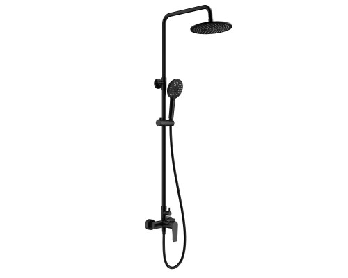 Купить Душевая система WONZON & WOGHAND, Черный матовый (WW-A30103-MB) в магазине сантехники Santeh-Crystal.ru
