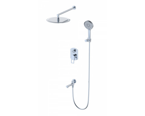 Приобрести Душевая система встраиваемая WONZON & WOGHAND, Хром (WW-88939010-CR) в магазине сантехники Santeh-Crystal.ru