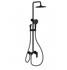 Душевая система WONZON & WOGHAND, Черный матовый (WW-A30874-MB)