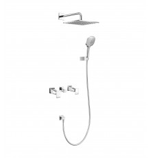 Душевая система встраиваемая Wonzon & Woghand Shakespeare, Хром (WW-654701-CR)