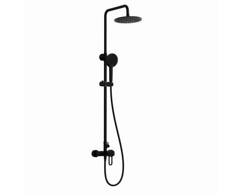 Купить Душевая система WONZON & WOGHAND, Черный матовый (WW-B2166-A-MB) в магазине сантехники Santeh-Crystal.ru