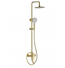 Душевая система WONZON & WOGHAND, Брашированное золото (WW-AE3354-BG)