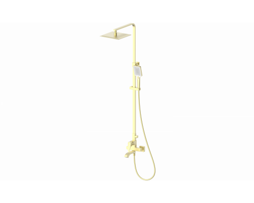 Душевая система Wonzon & Woghand, Брашированное золото (WW-88047072-BG)