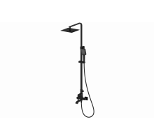 Душевая система Wonzon & Woghand, Черный матовый (WW-88047072-MB)